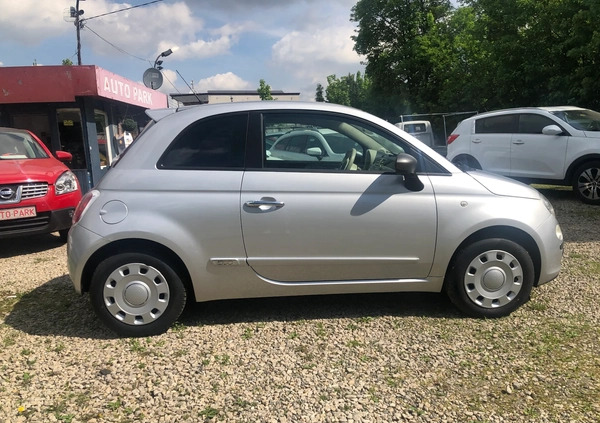 Fiat 500 cena 18500 przebieg: 148000, rok produkcji 2009 z Bychawa małe 497